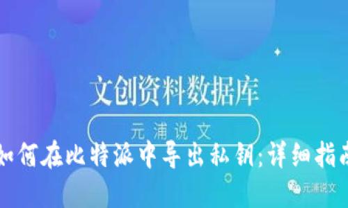 如何在比特派中导出私钥：详细指南