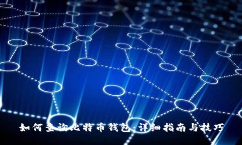 如何查询比特币钱包：详细指南与技巧