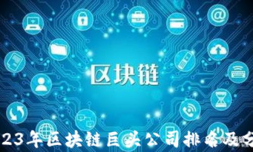 
2023年区块链巨头公司排名及分析